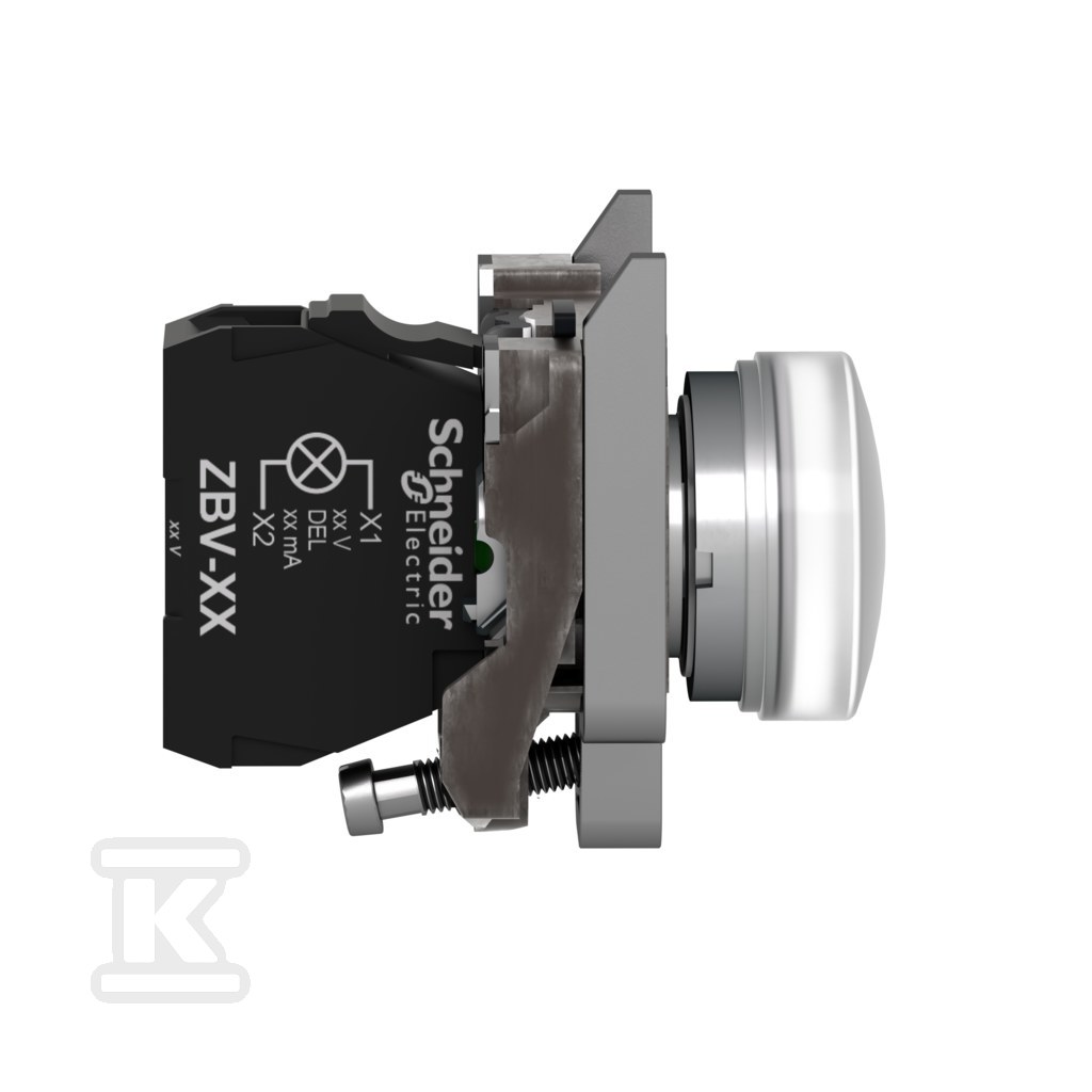 Сигнальна лампа з білим світлодіодом - XB4BVB1